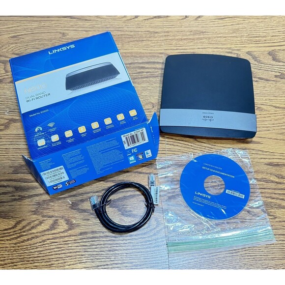 Linksys E2500 (N600) Dual-Band Wi-Fi Router‎ - Picture 6 of 12